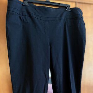 Zag & Rachel Black Ankle Pants XL